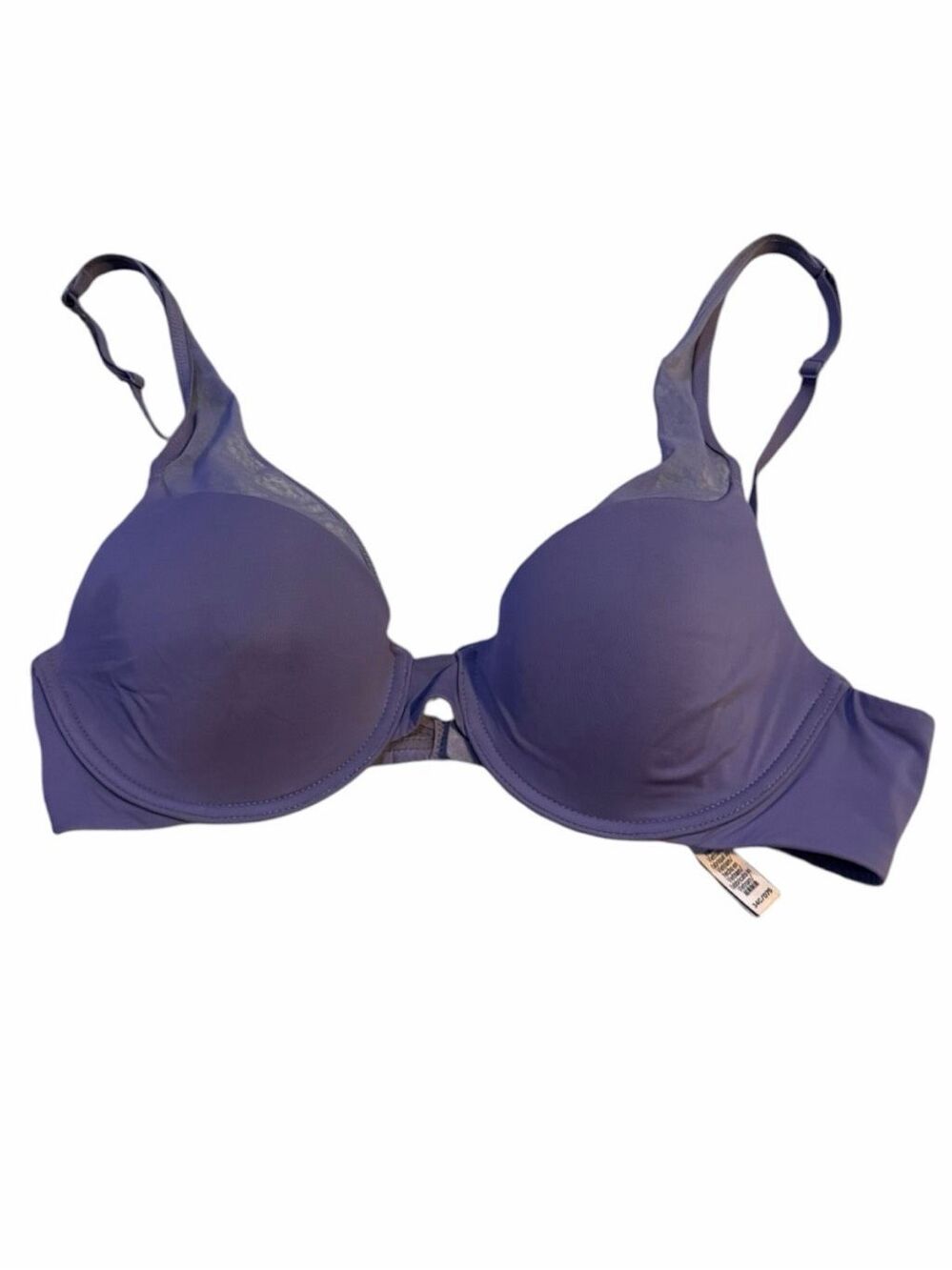 VICTORIA’S SECRET Demi Bra Purple Smooth Lightly Lined Underwire 34C